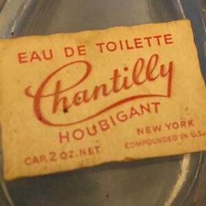 Vintage Chantilly Perfume Bottle